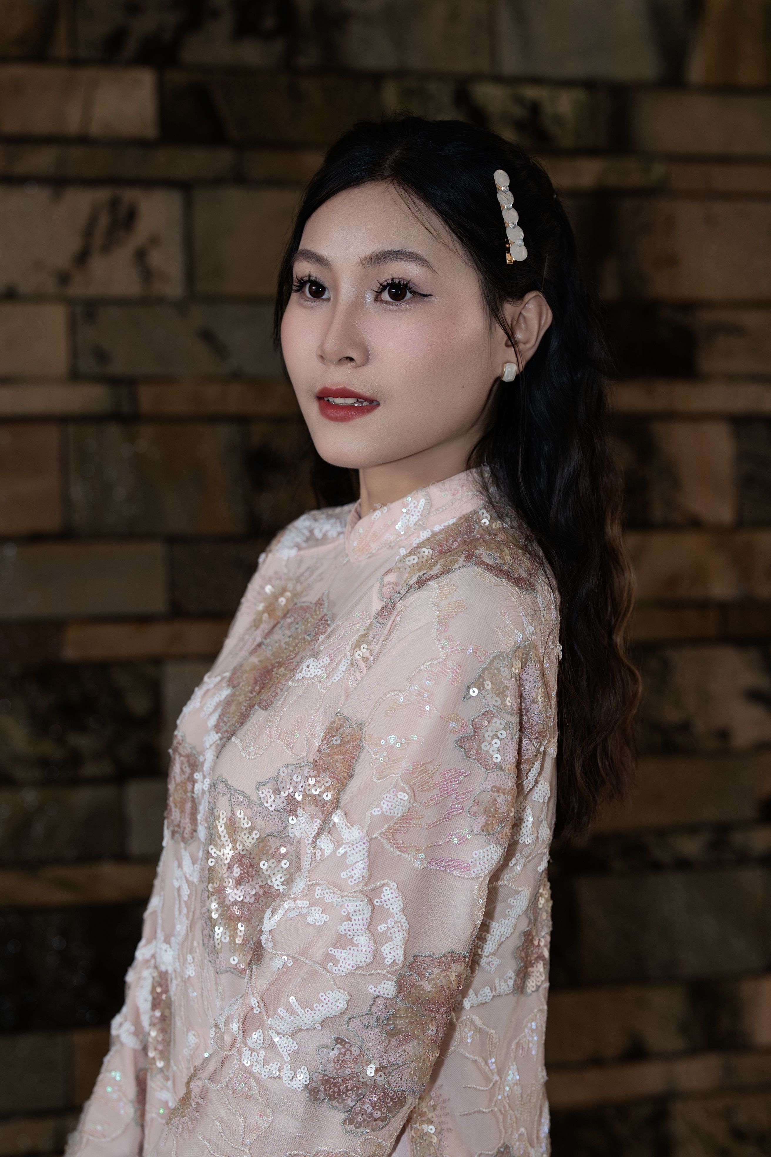 Elegant Portrait of Woman in Traditional Attire · Free Stock Photo