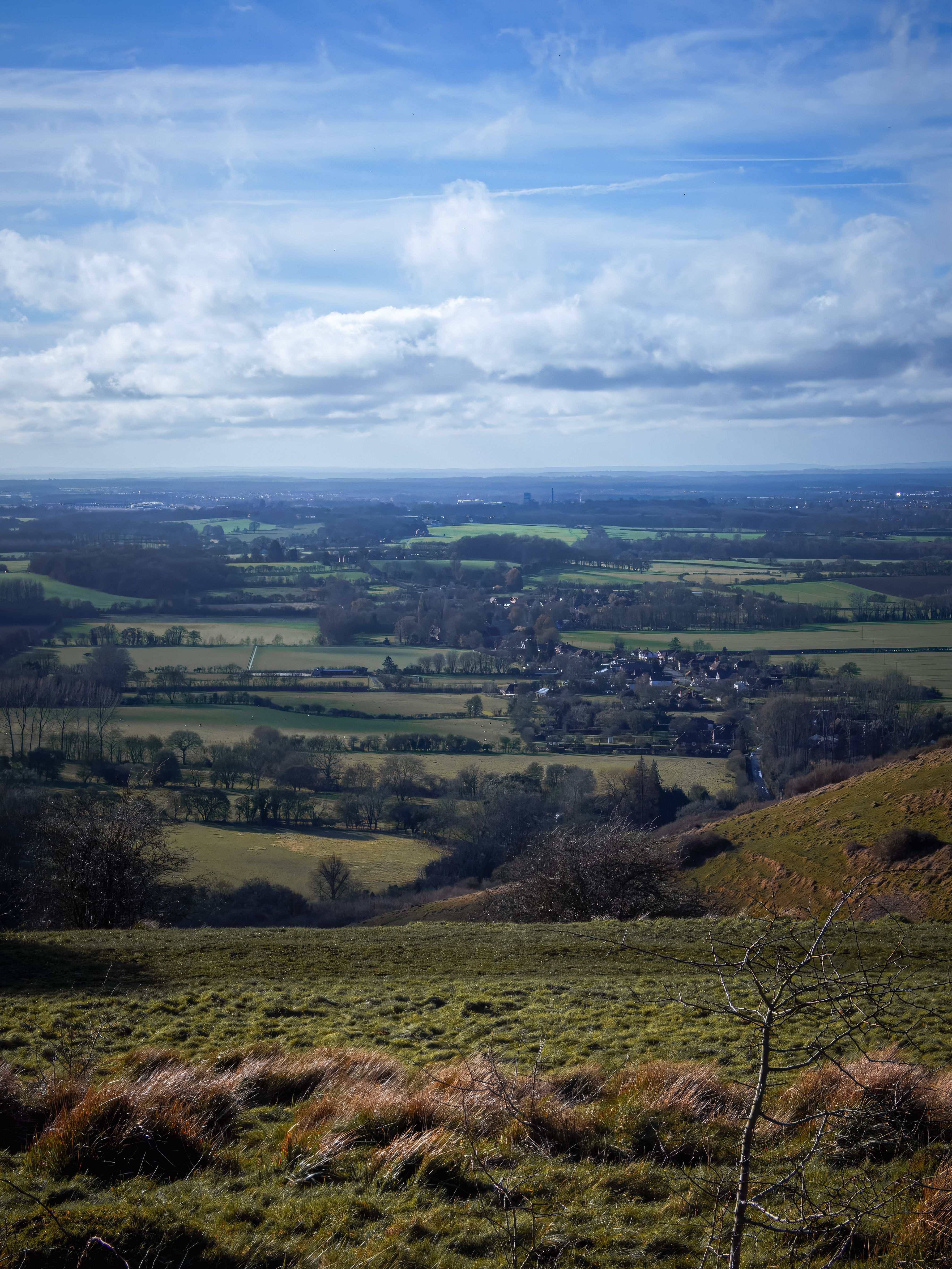 Scenic Countryside View on a Clear Day · Free Stock Photo