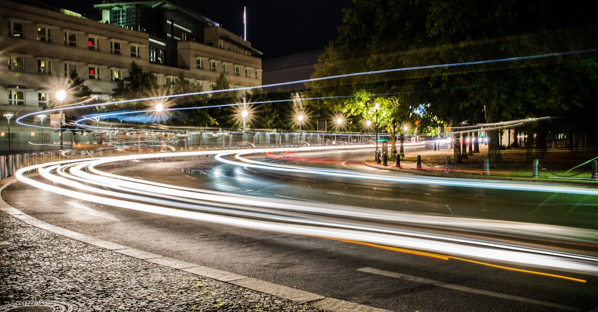 time lapse photography of road free stock photo light and motion urban