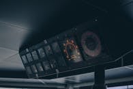 Analogue Speedometer in Boat