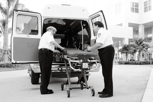 ambulance stretcher stainless steel 1