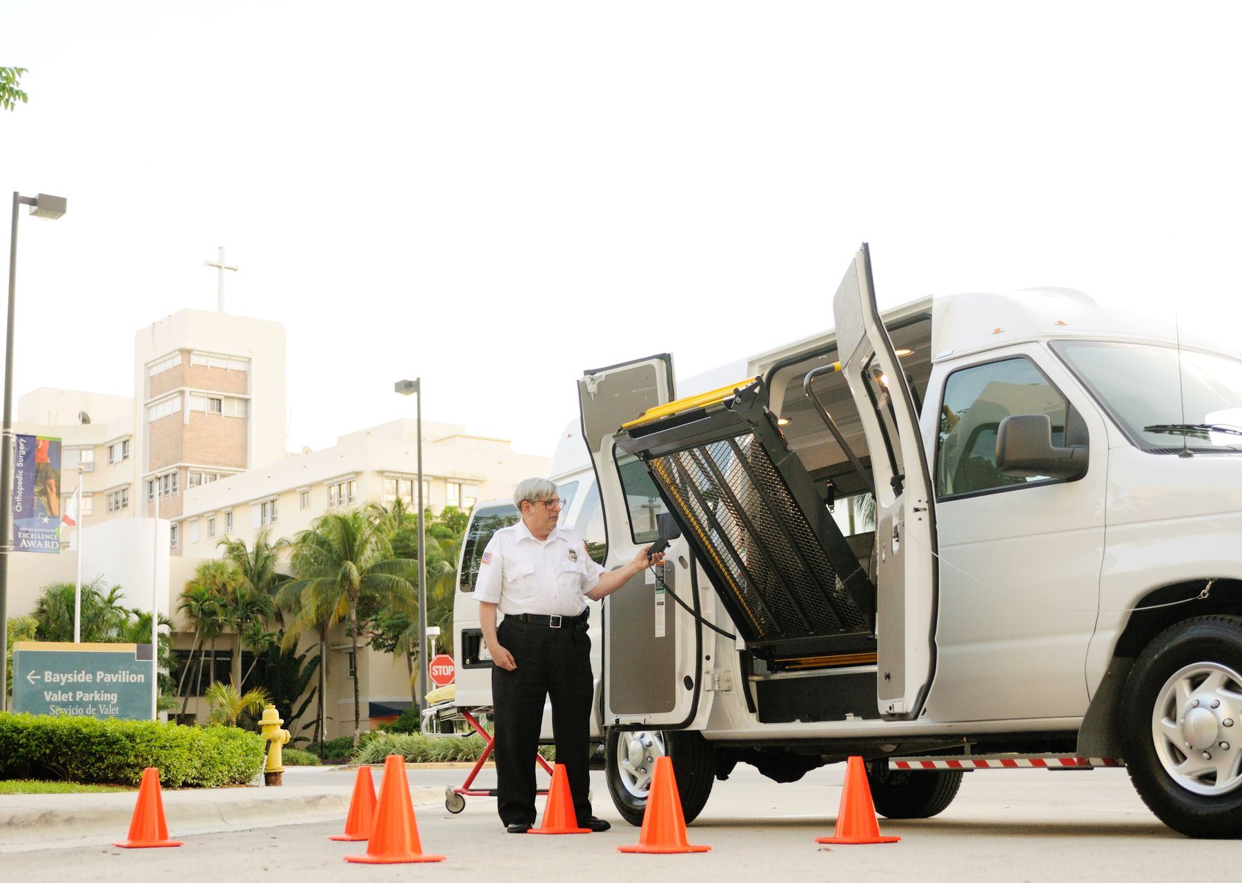 Same-day removals van loading — man and van in Akeley