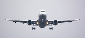 Time Lapse Photography of White Commercial Airplane