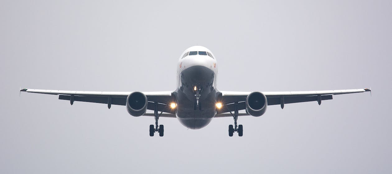 Time Lapse Photography of White Commercial Airplane