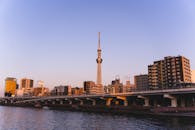 Tokyo Skytree and Cityscape at Dusk