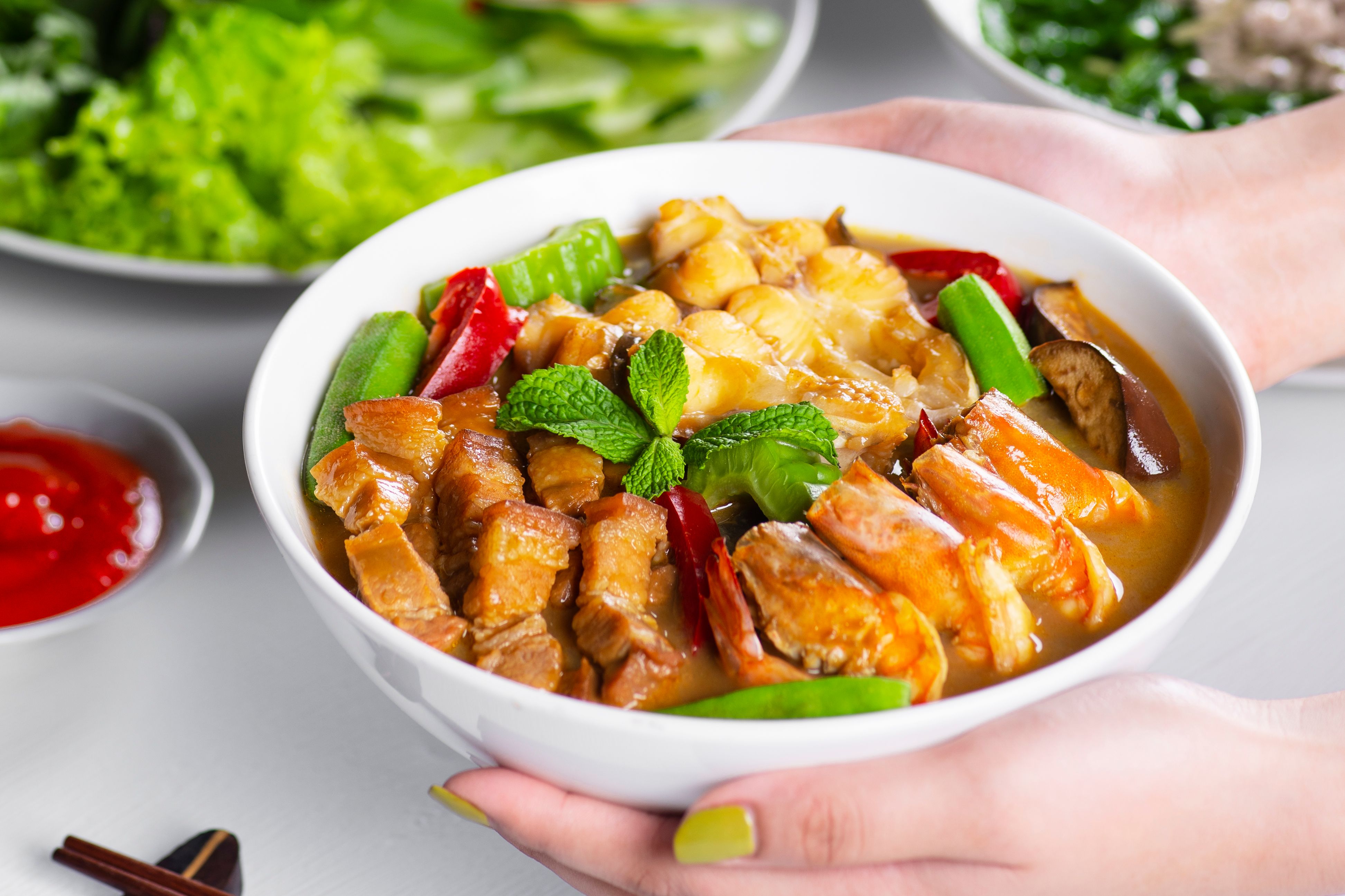 Slow-Simmered Green Curry in Coconut Milk
