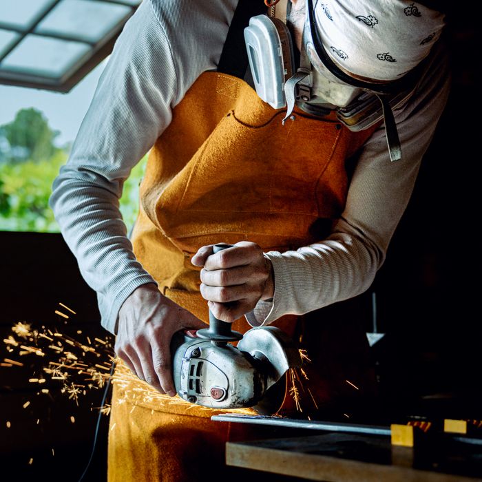 Maker at work in a sunlit workshop — photo by Alex Grandidier on Pexels