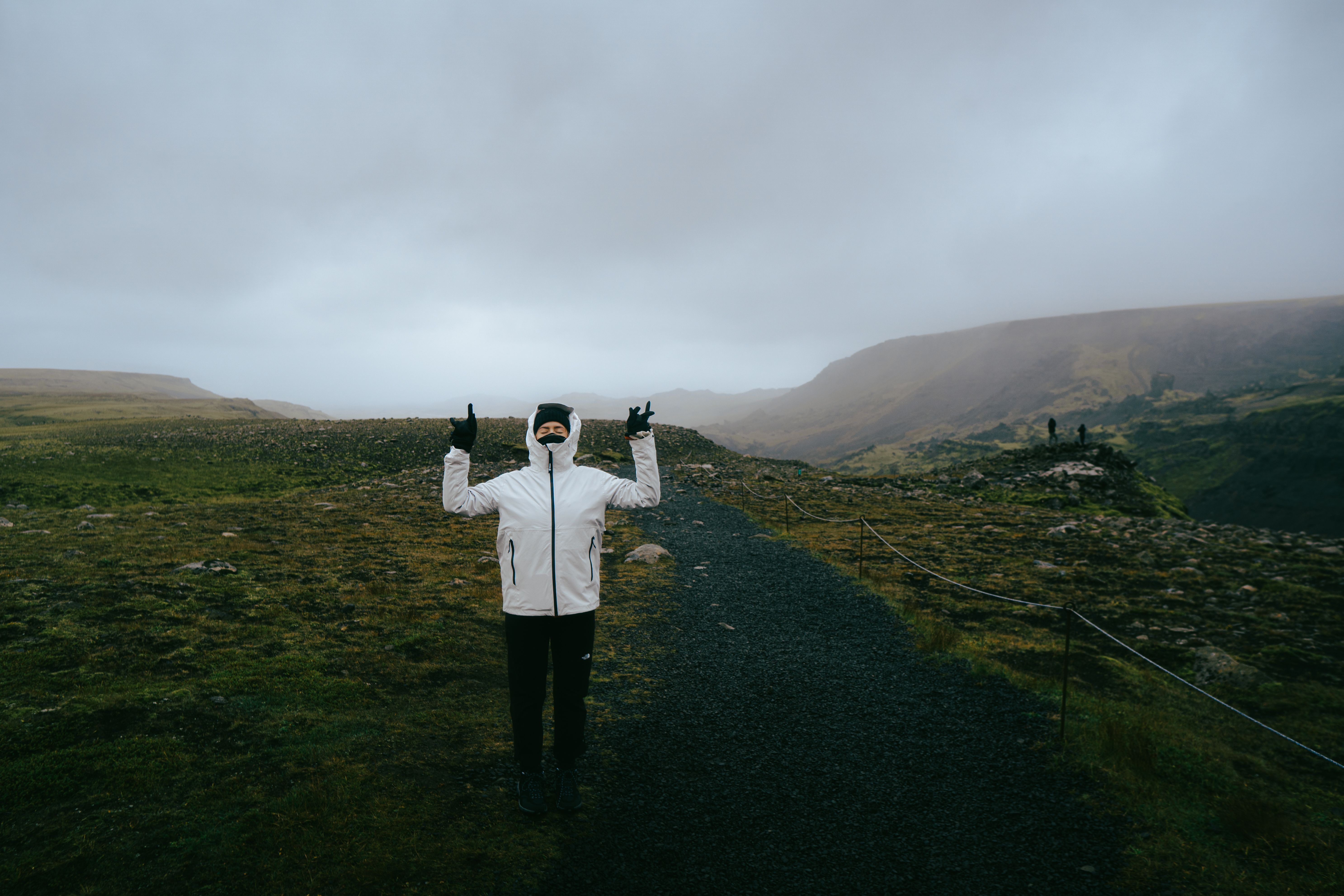 Hiking Adventure in Iceland's Breathtaking Landscape · Free Stock Photo