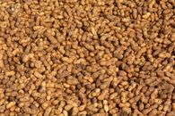 A detailed image showcasing a large pile of raw peanuts, ideal for food-related content.