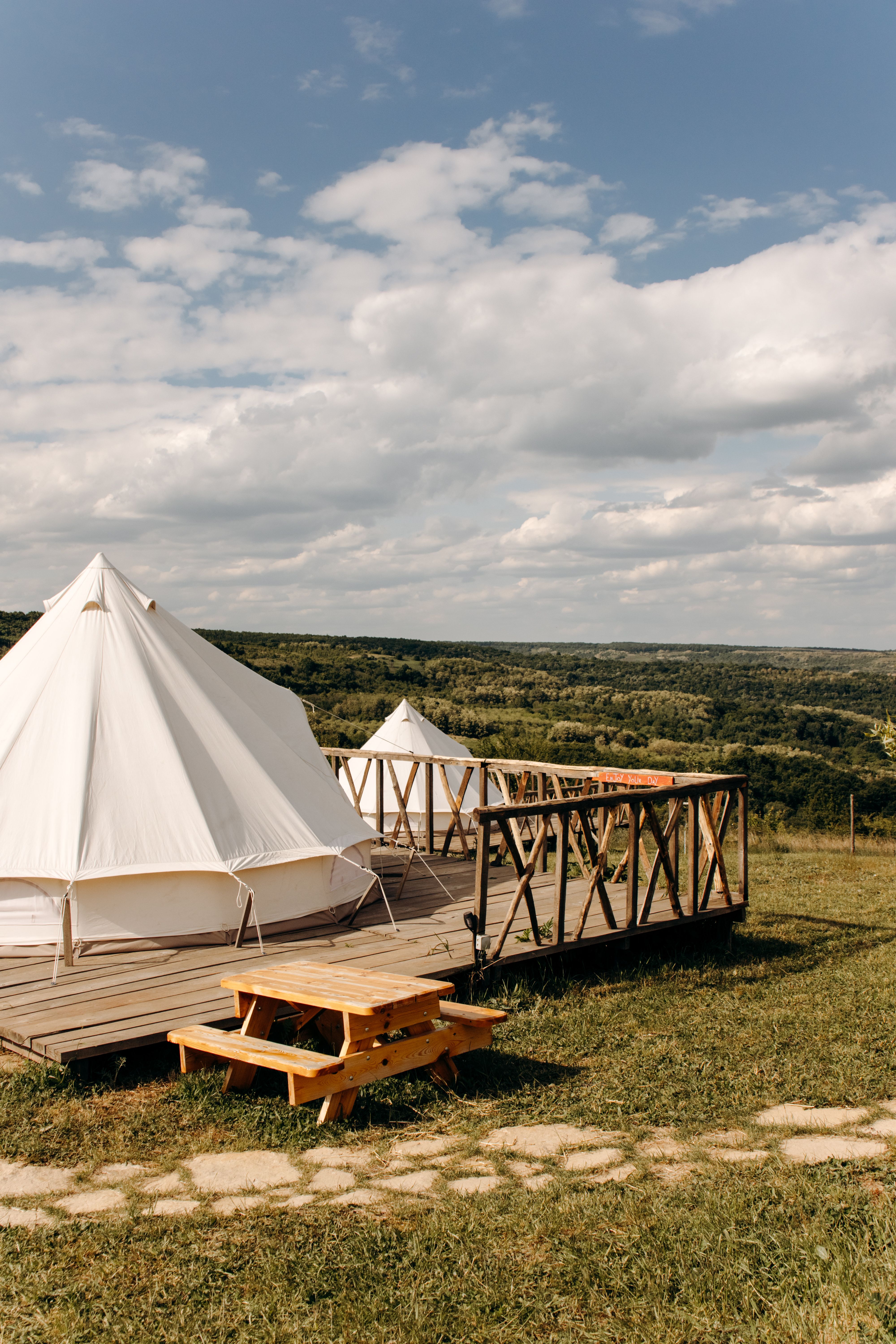 Luxury tented camp
