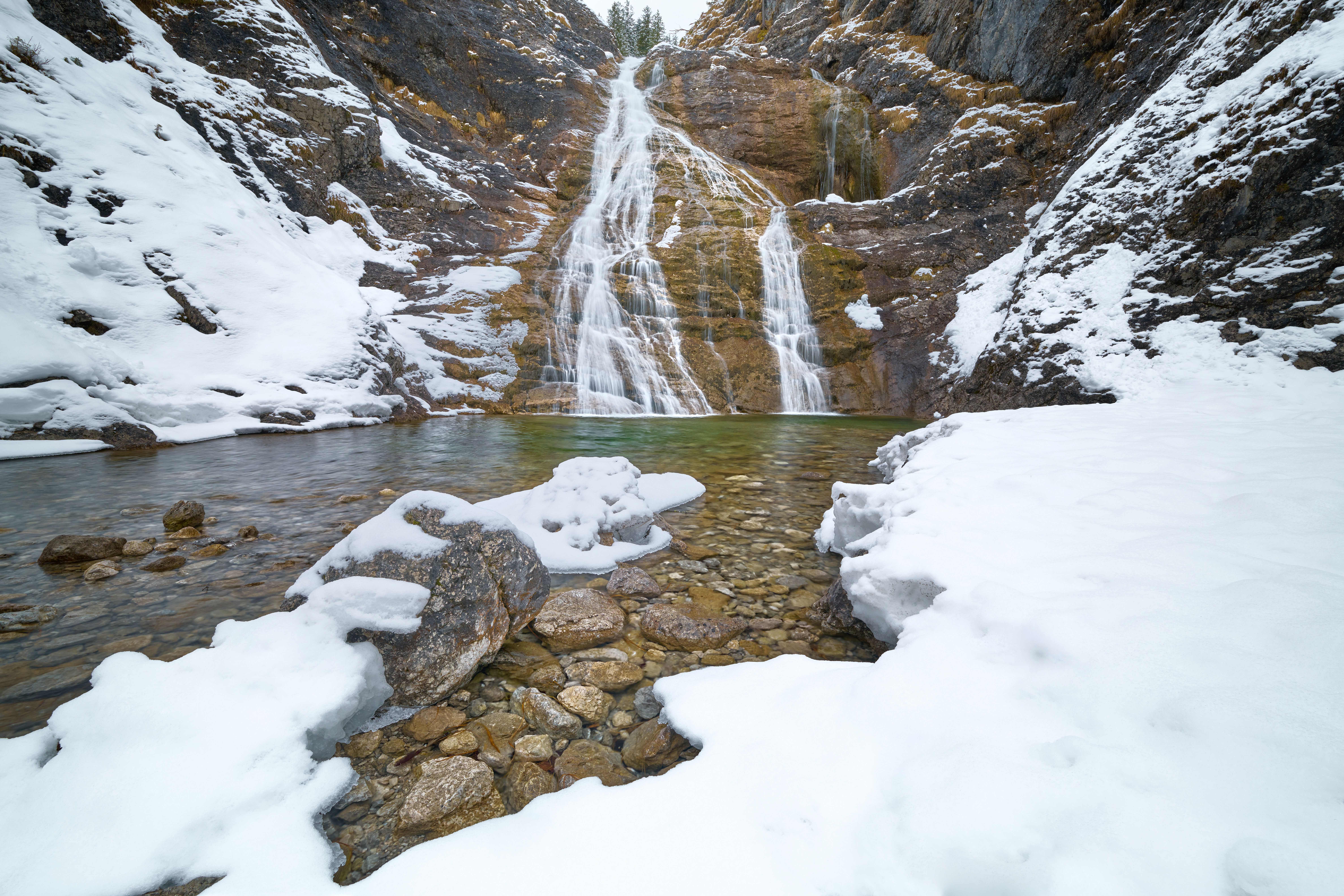 Scenic View of Waterfall · Free Stock Photo