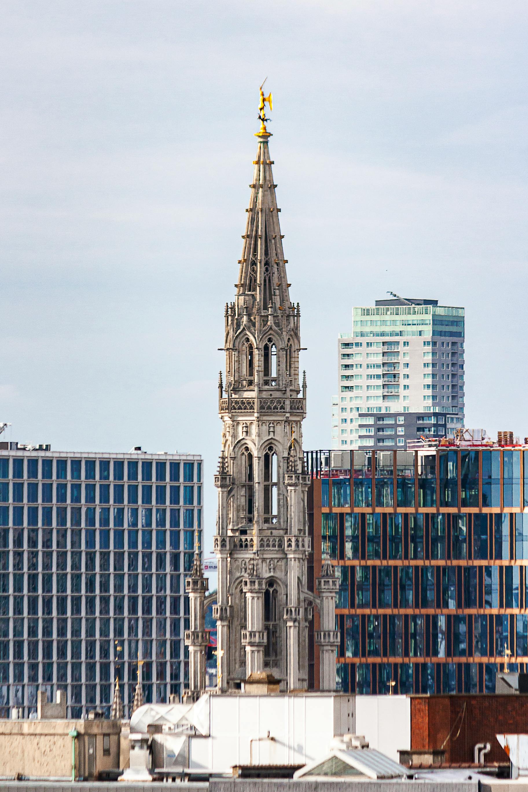 Modern high-rise development in Belgium