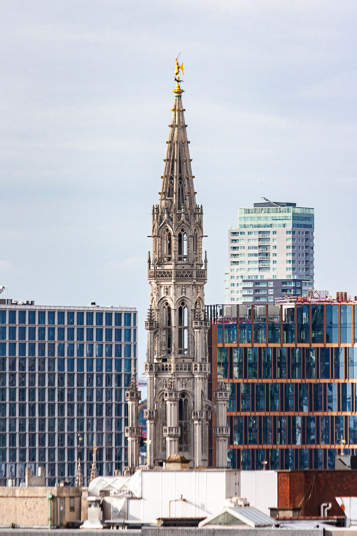 Modern high-rise development in Belgium