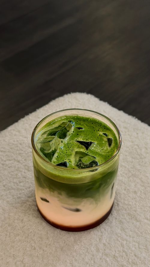 Iced matcha application