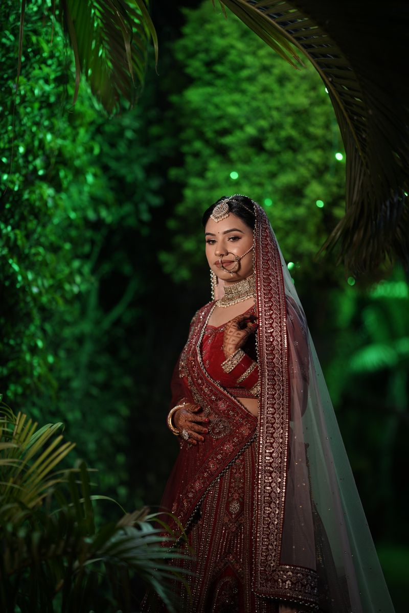Stunning Indian Bride in Traditional Attire · Free Stock Photo