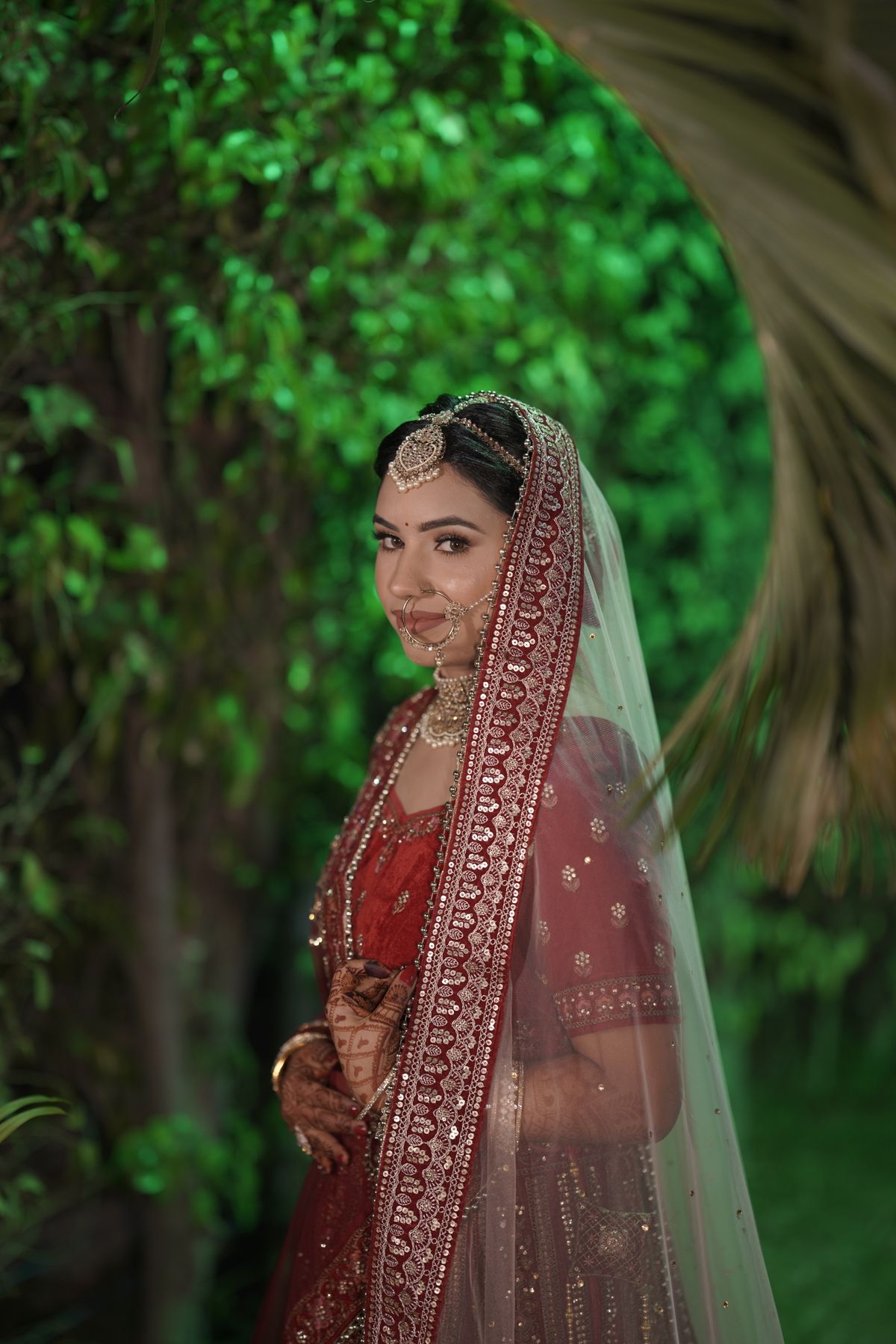 Stunning Indian Bride in Traditional Attire · Free Stock Photo