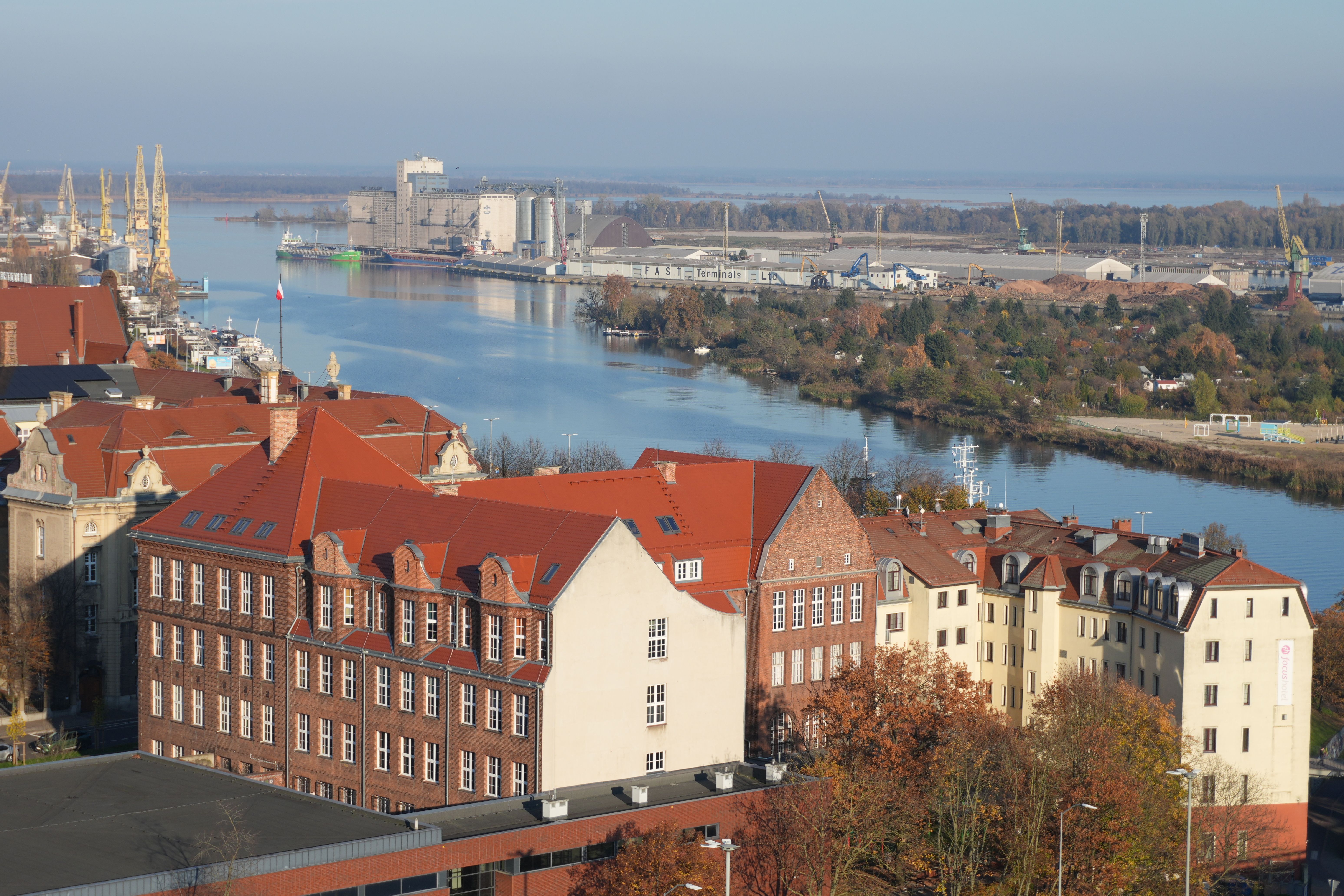 Landmarks in Szczecin