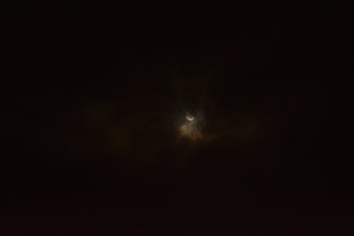 Foto profissional grátis de céu noturno, lua, luar