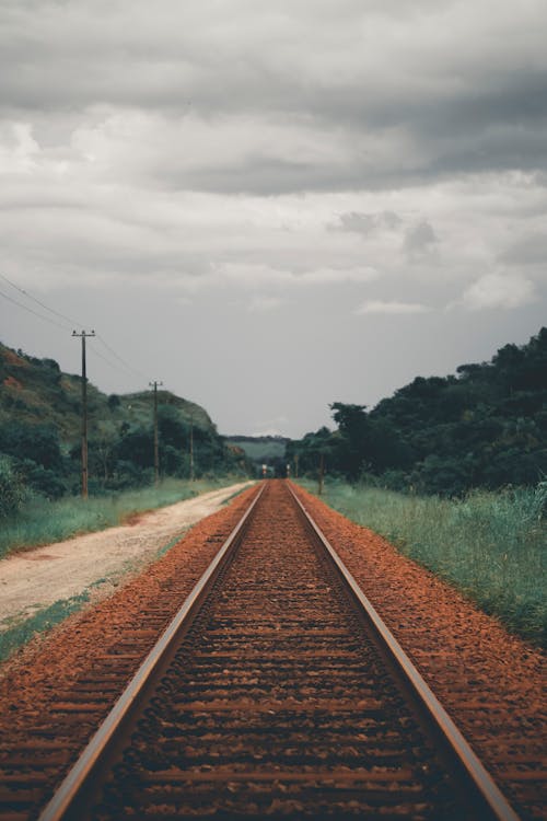 Free Photo of Railroad Track Stock Photo