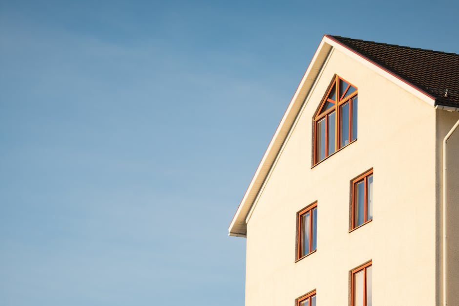 apartment, architecture, blue sky