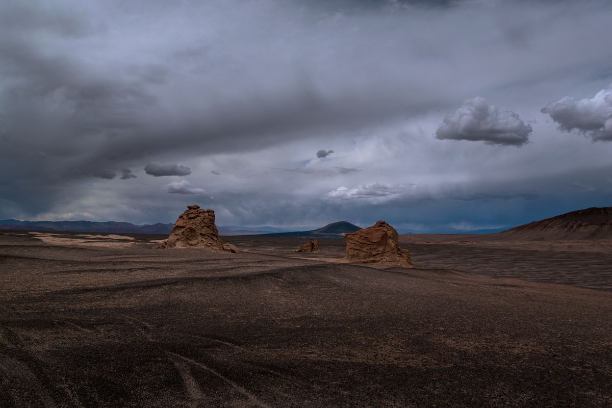 Paisaje árido de montaña, Norte Argentino