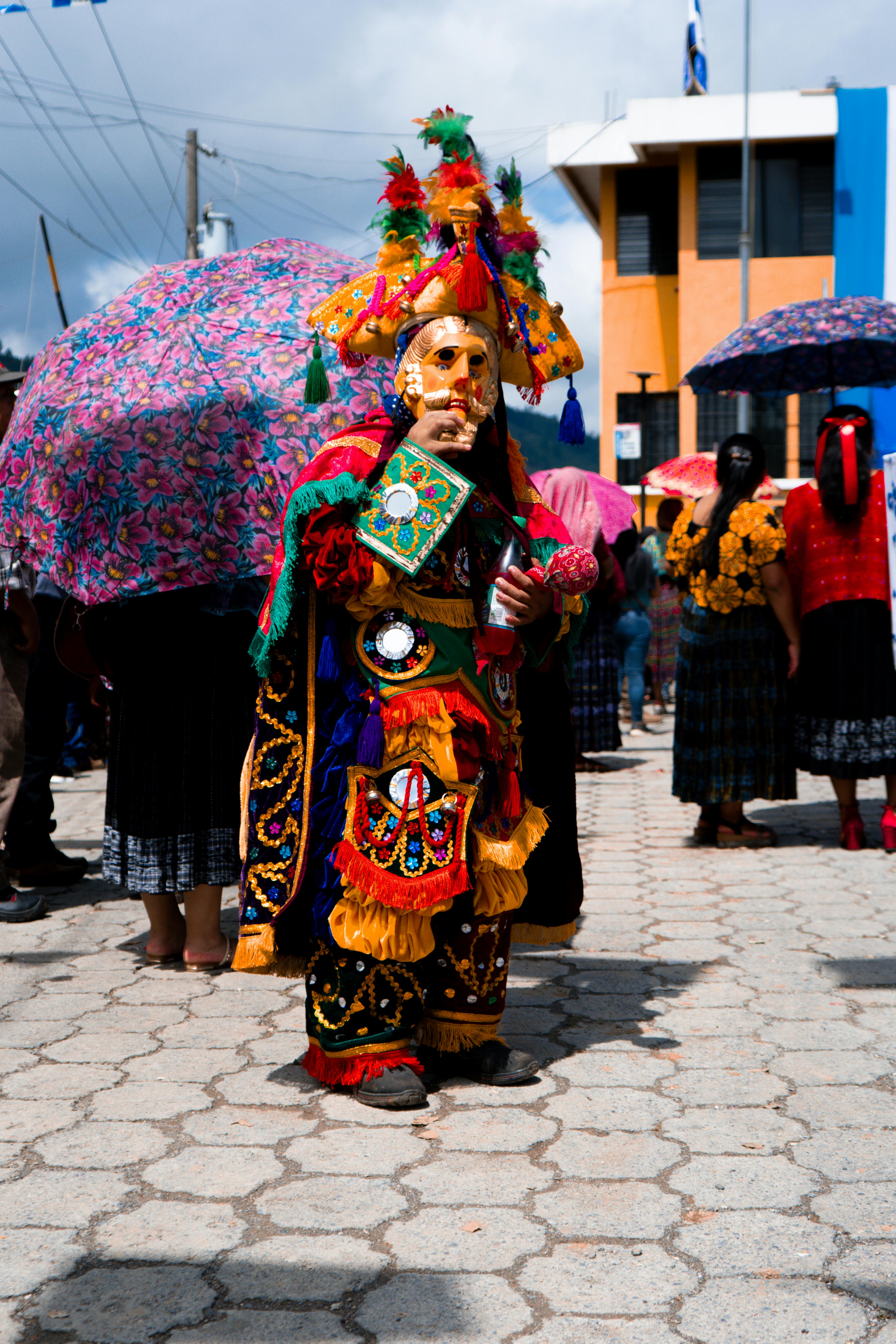 Colorful Traditional Festival in Guatemala