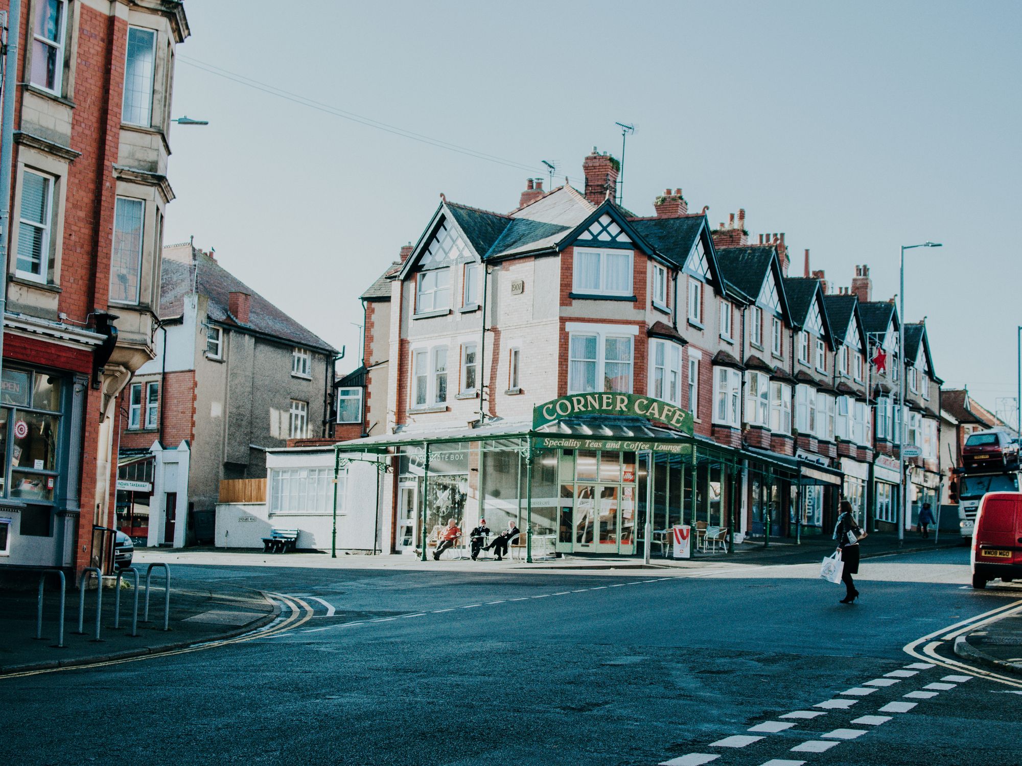 Furniture & Delivery in Prestwich, North West — moving boxes and a removals crew on moving day