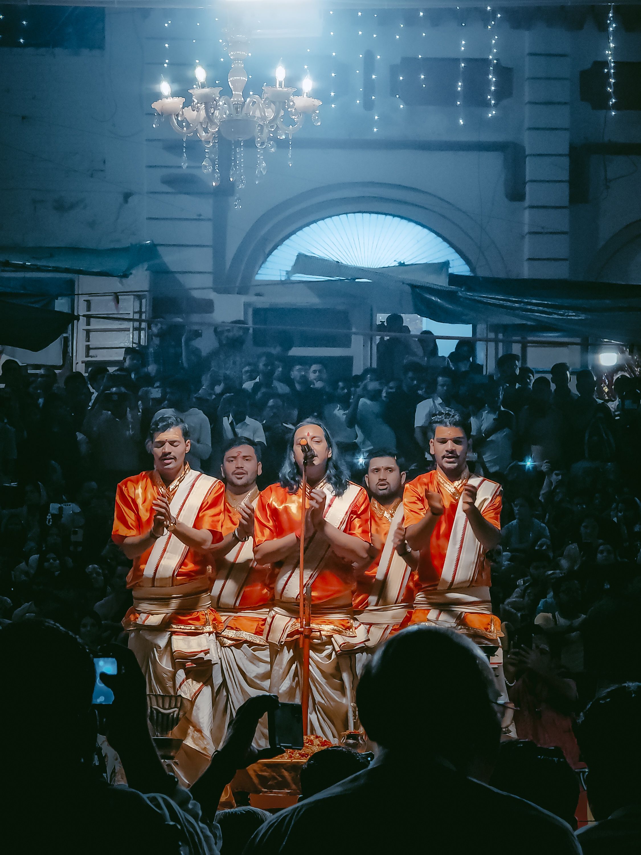 Traditional Cultural Performance at Night · Free Stock Photo