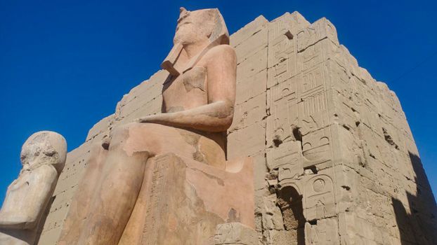 Luxor Temple at sunset — Luxor