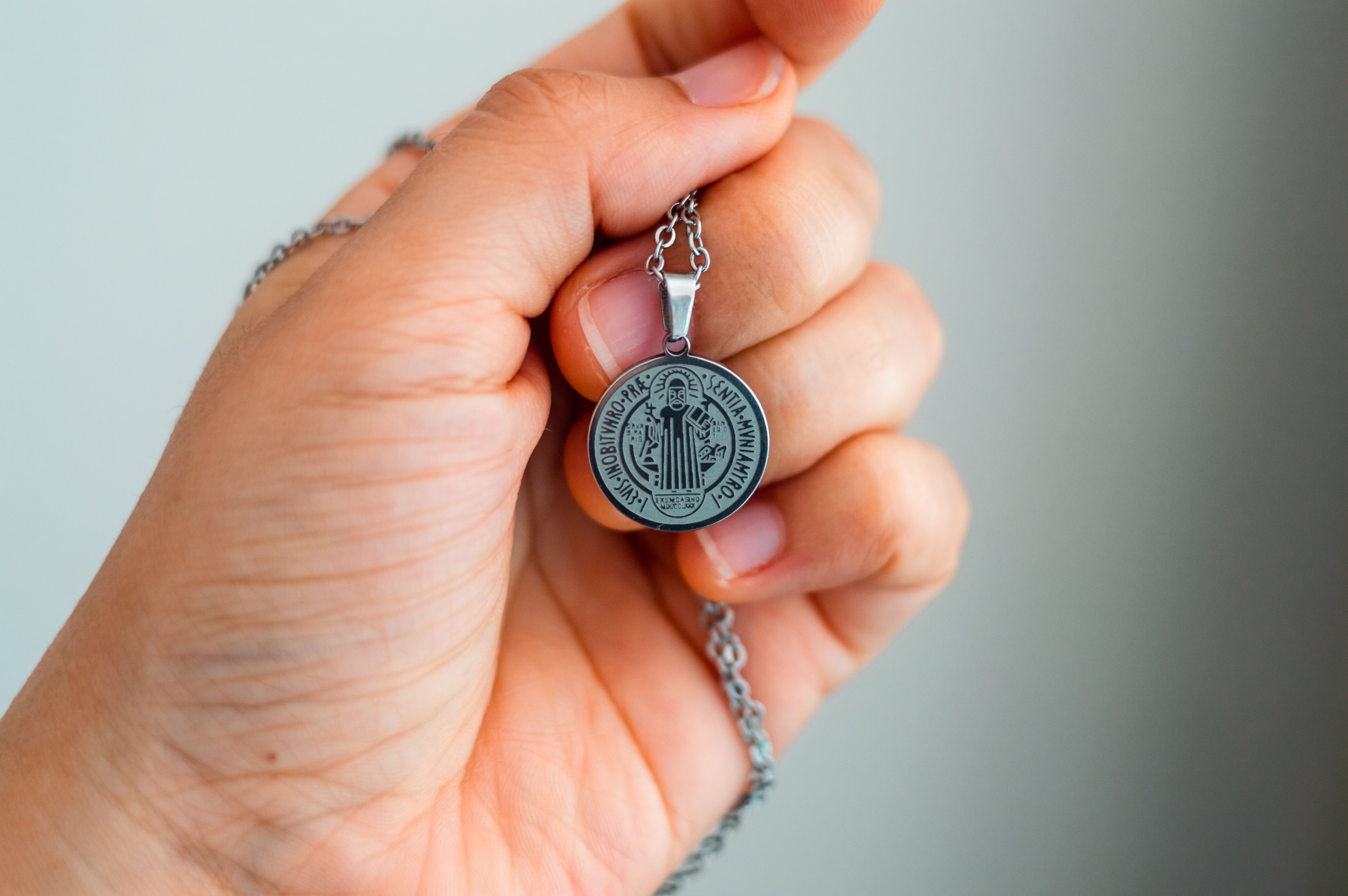 Collier médaille personnalisée