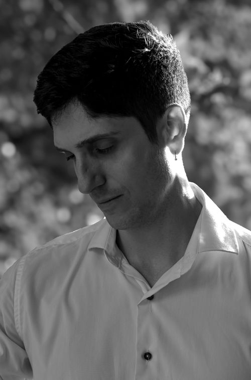 Free Black and white portrait of a thoughtful adult man in Buenos Aires, Argentina. Stock Photo