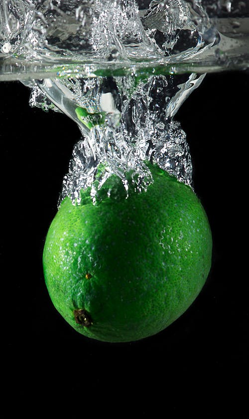 Fotografi Close Up Green Lime