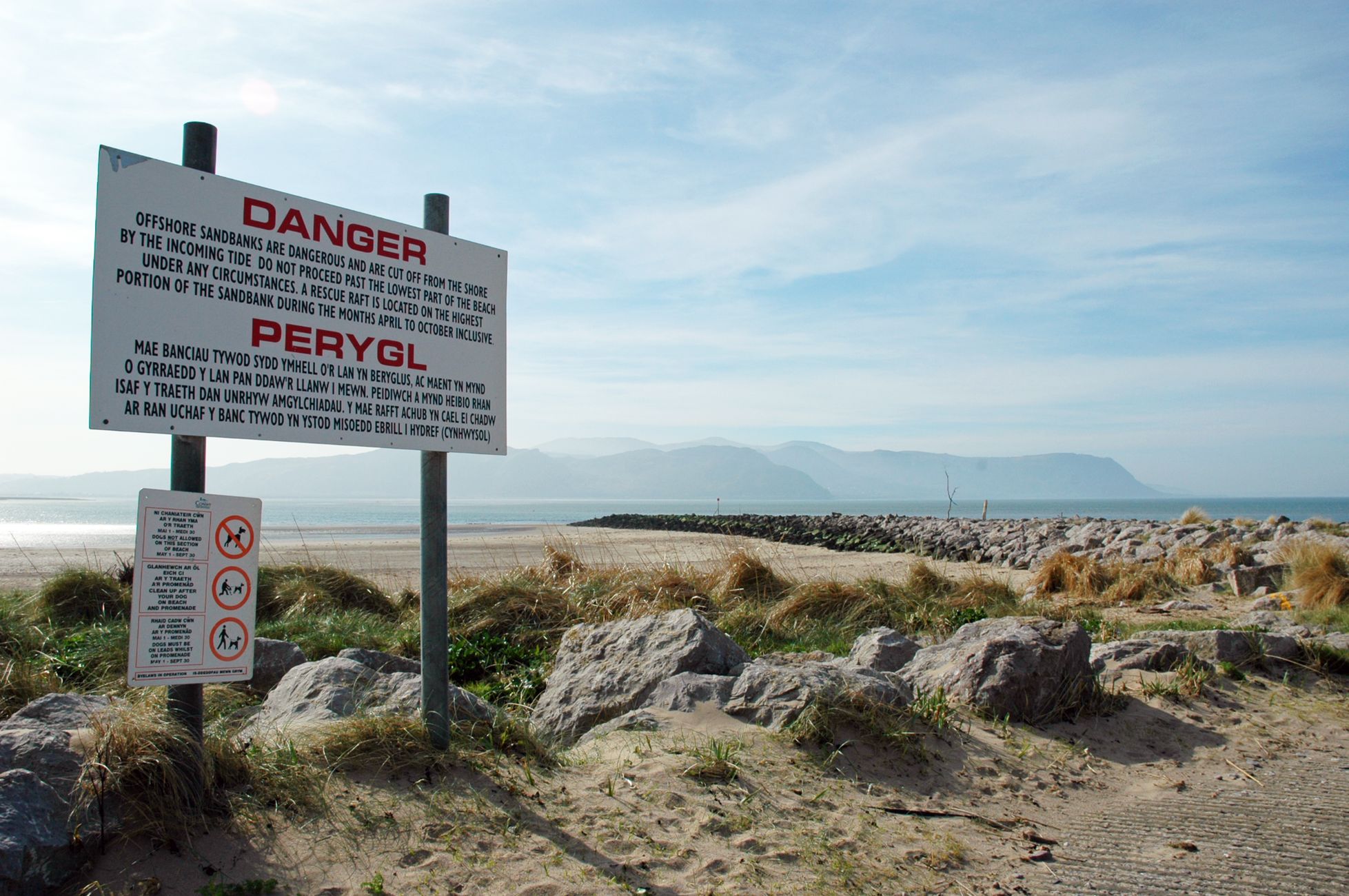 Hond overleden na zwemmen op Almeerderstrand, zwemverbod ingesteld