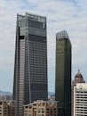 Skyscrapers in Taipei City Skyline