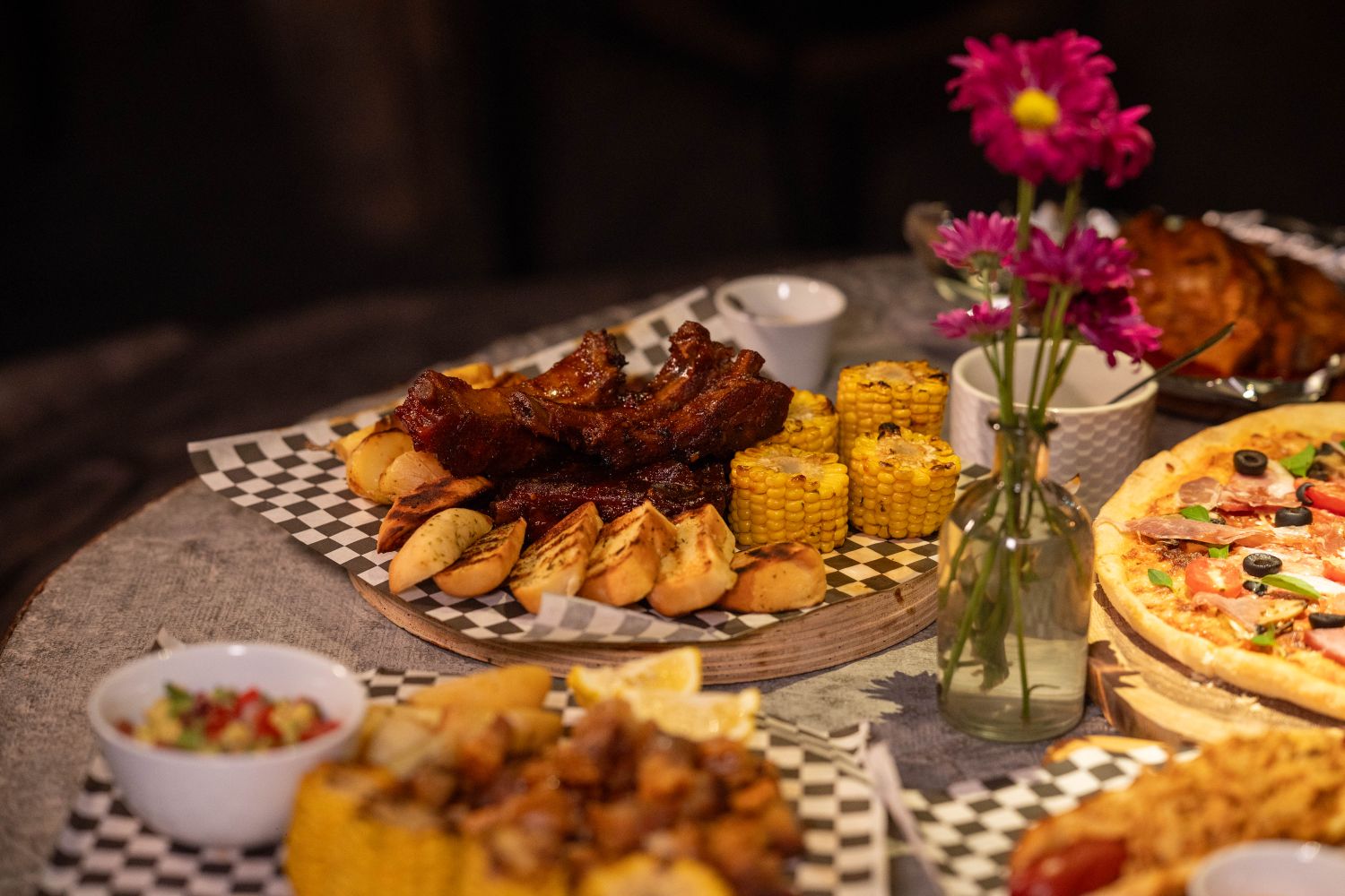Charred Smoked Chicken with Maple Chipotle