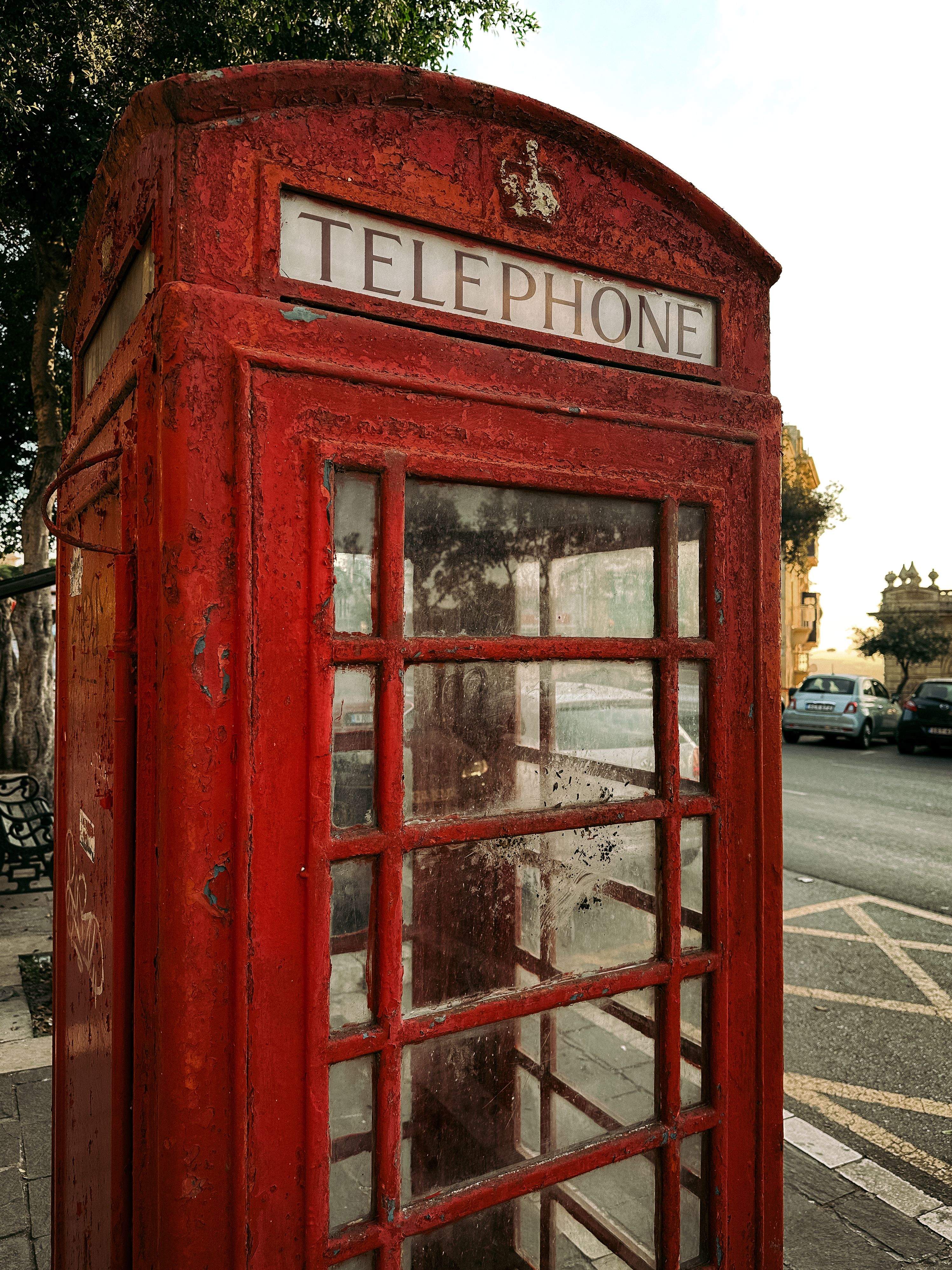 Classic Red British Phone Booth in Malta · Free Stock Photo
