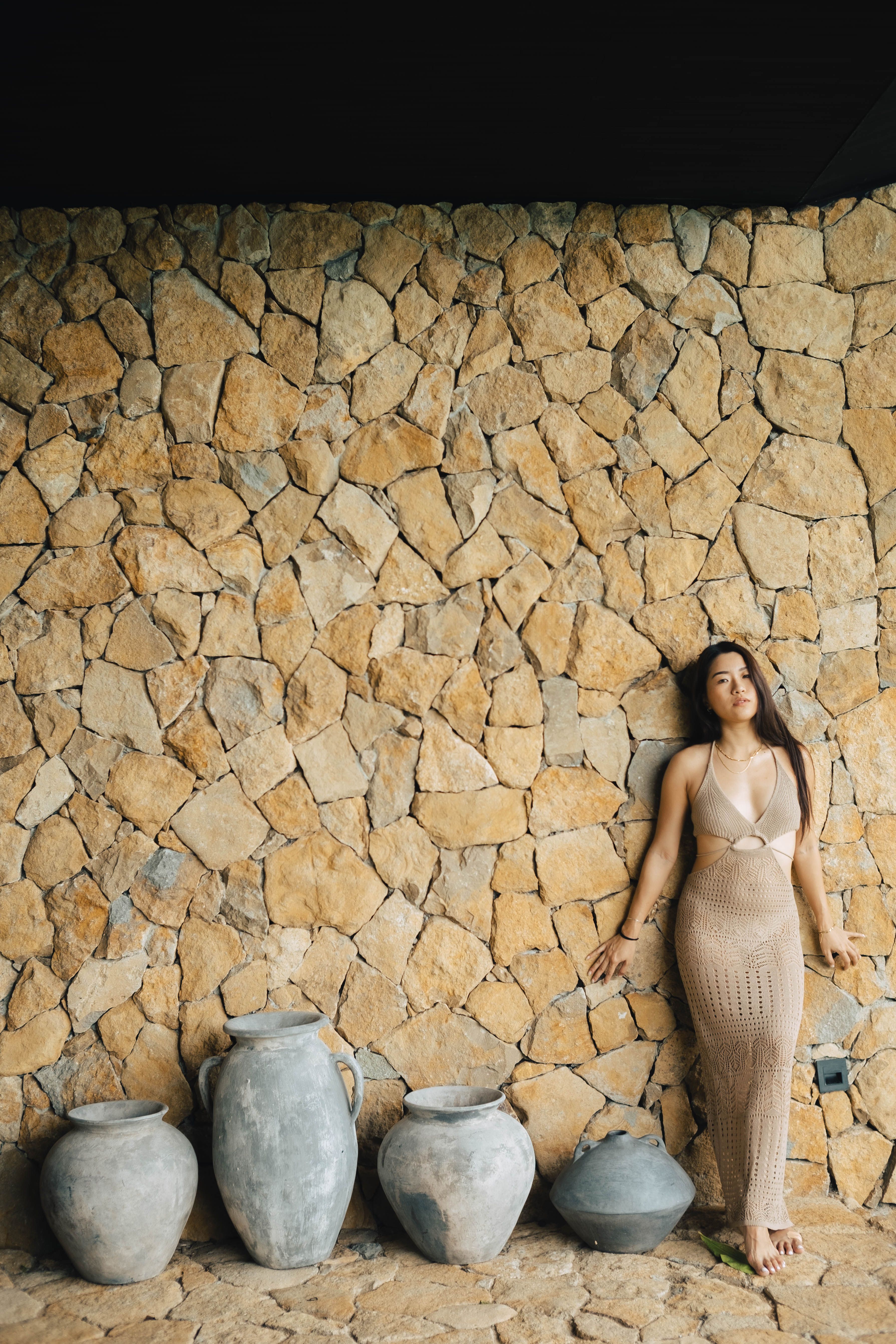 Robe en maille