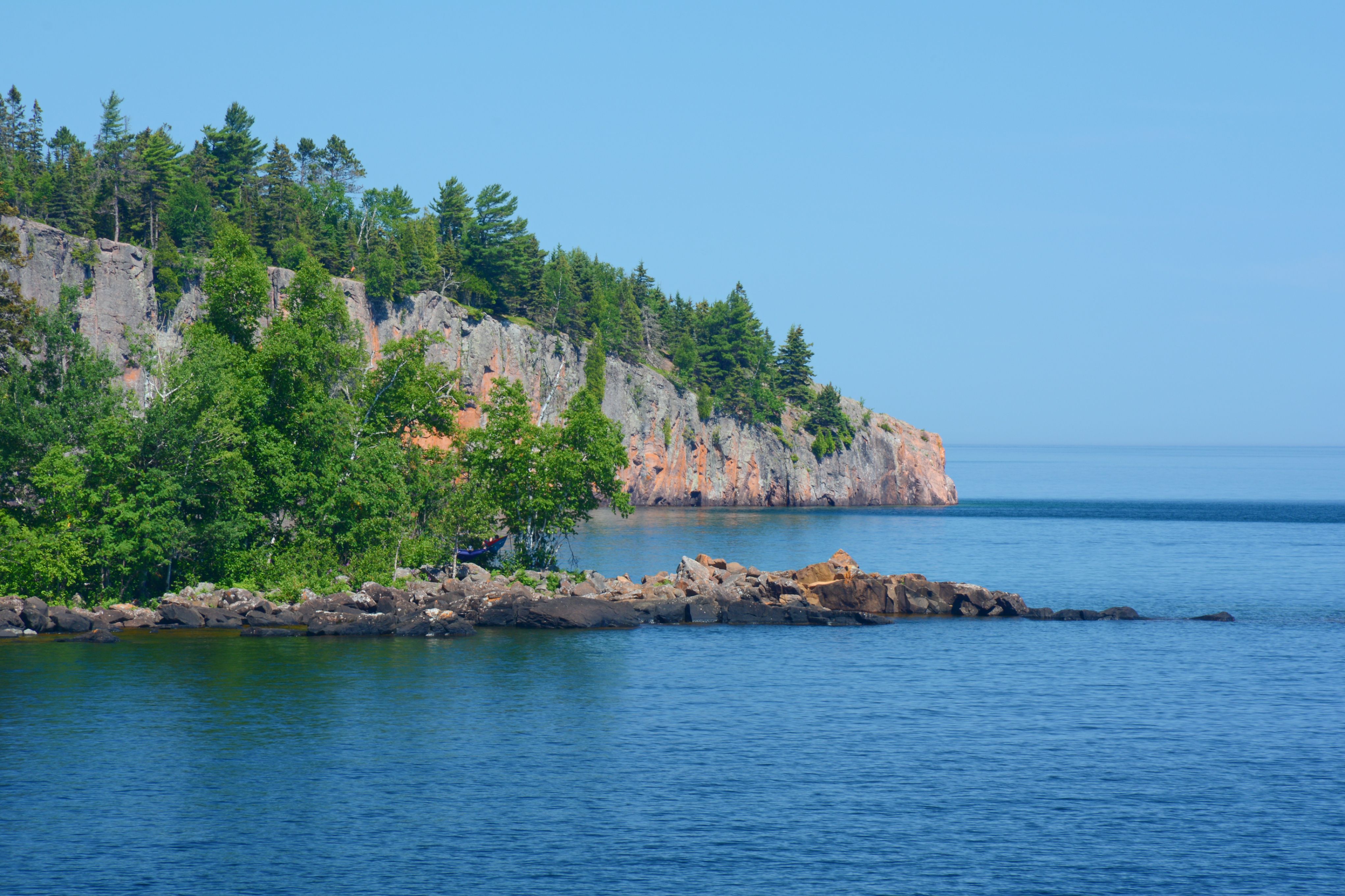 The Superior Hiking Trail along Minnesota's North Shore