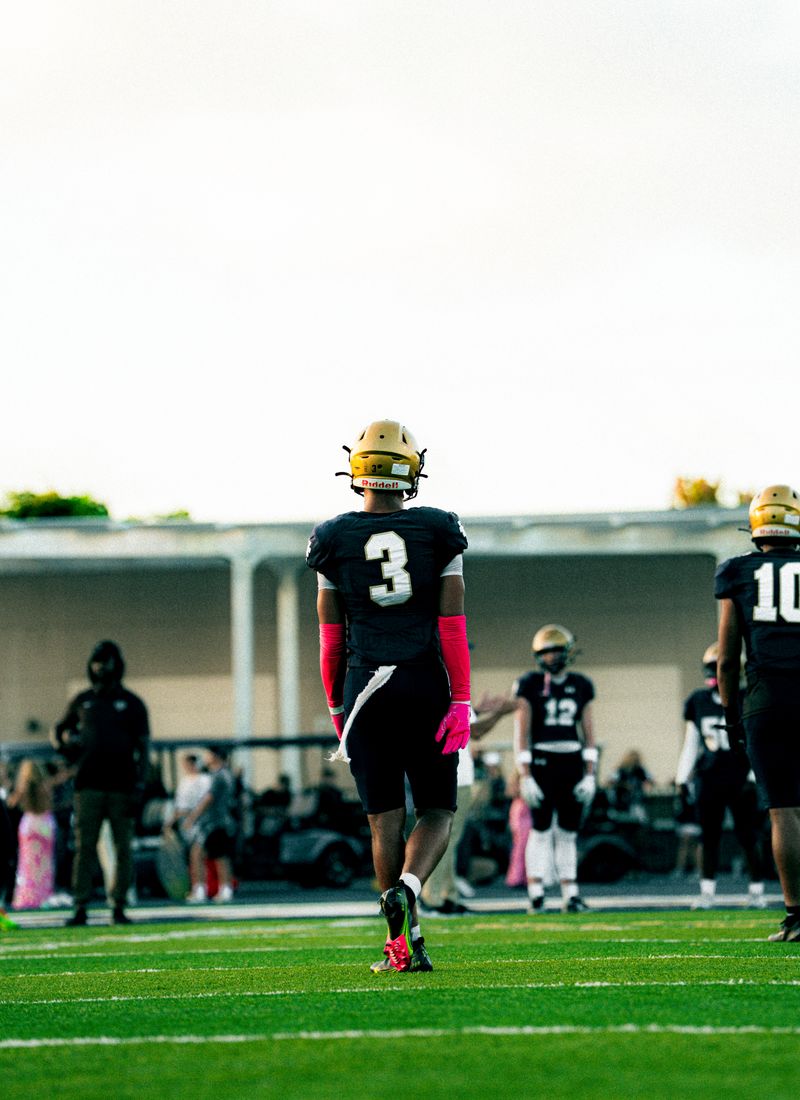 American football uniforms