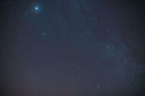Free A breathtaking view of the night sky filled with stars over Fındıklı, Türkiye. Stock Photo