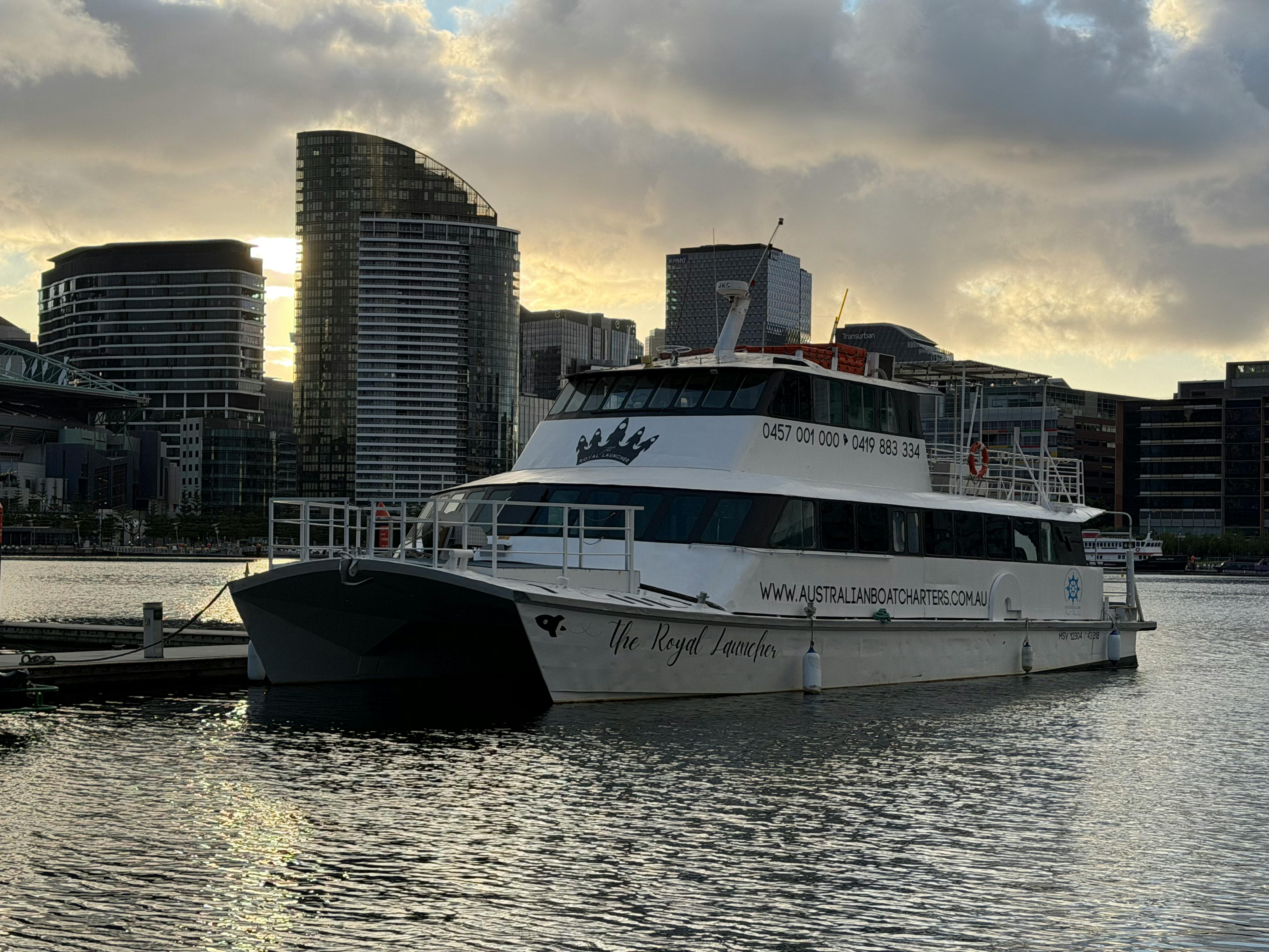 Melbourne city from above showing suburbs