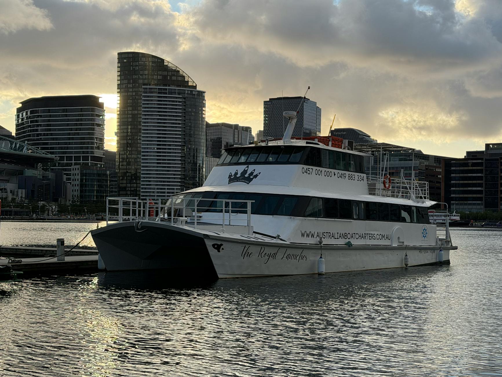 Melbourne city from above showing suburbs