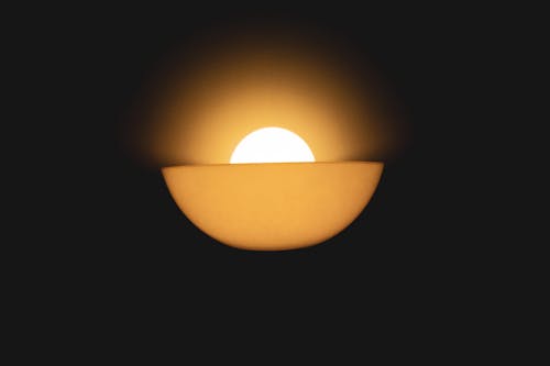 노란색, 램프, 어두운의 무료 스톡 사진