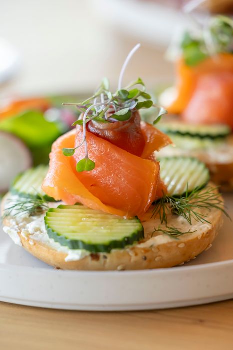 Smoked Salmon Bagel