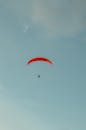 Paraglider Soaring Over Brazilian Skies