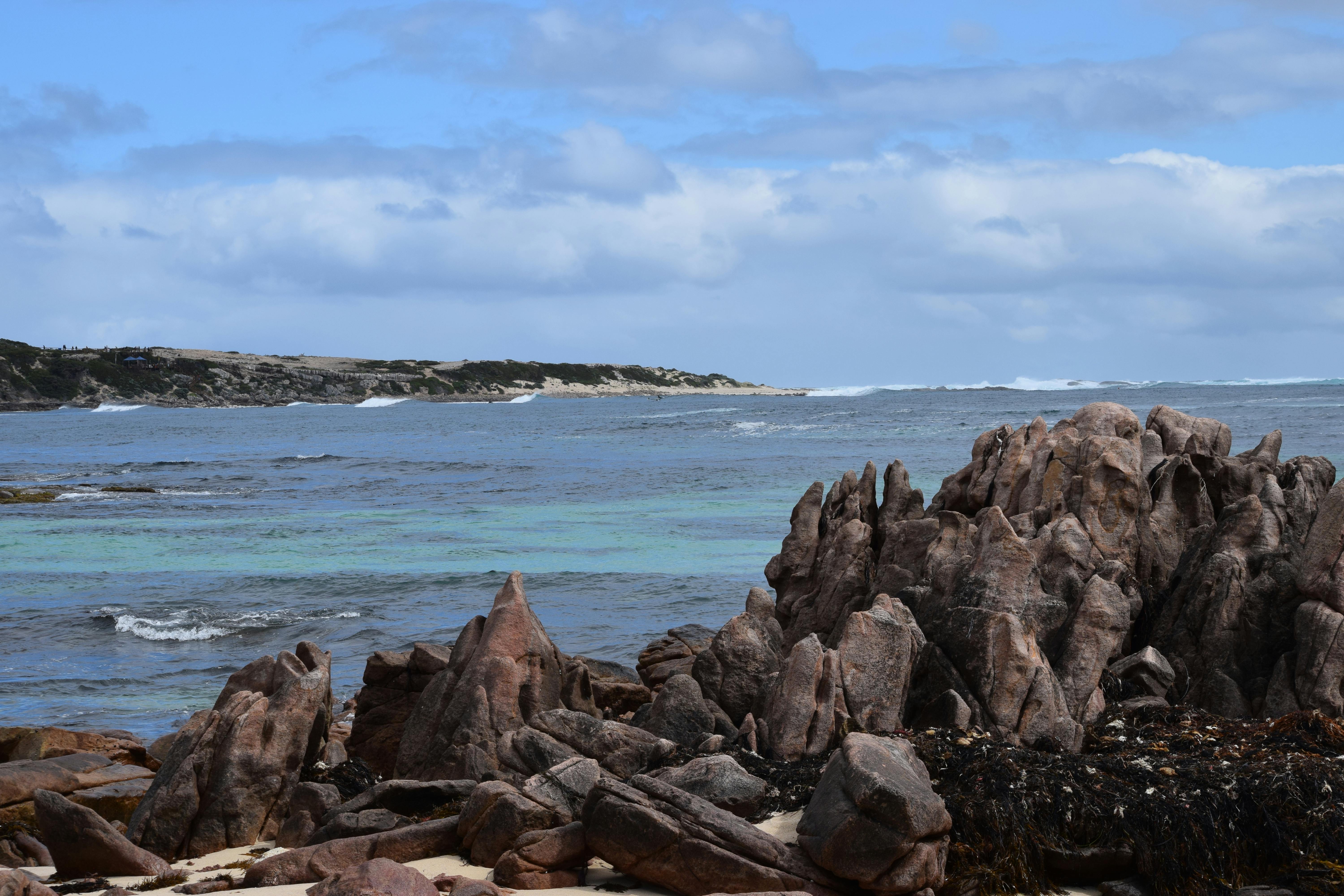Explore The Natural Beauty Of Margaret River, Western Australia With Rugged Coastal Rocks And Scenic Ocean Views.