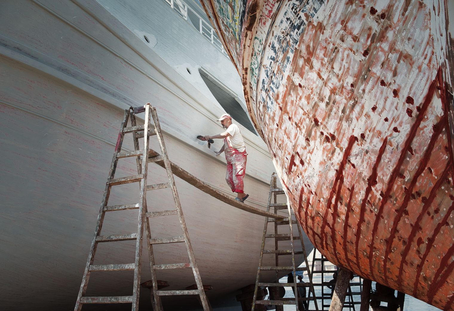 Painters and Decorators in Abbey Wood — woodwork brushed to a crisp, smooth line