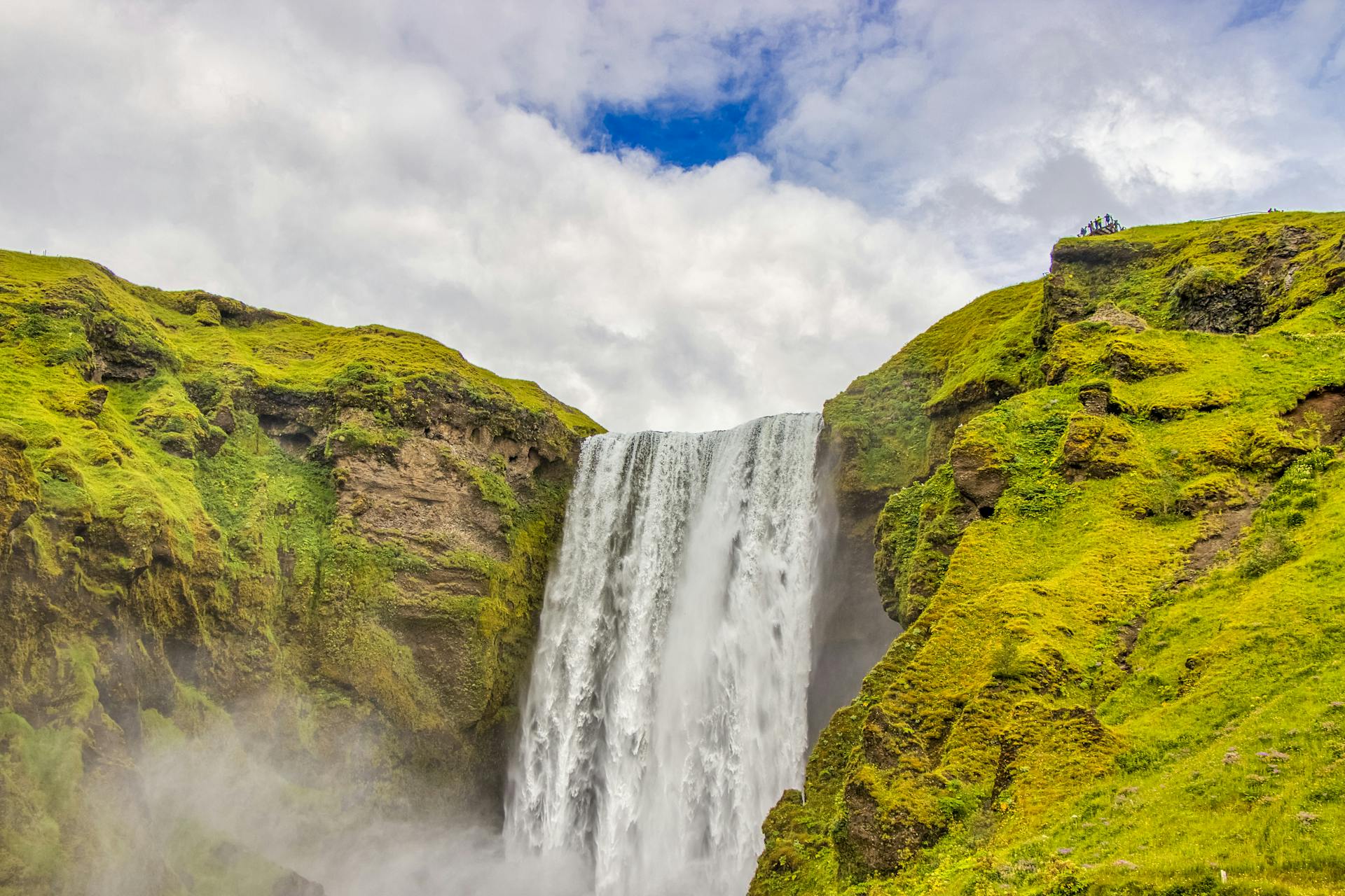 The Skogafoss in Iceland