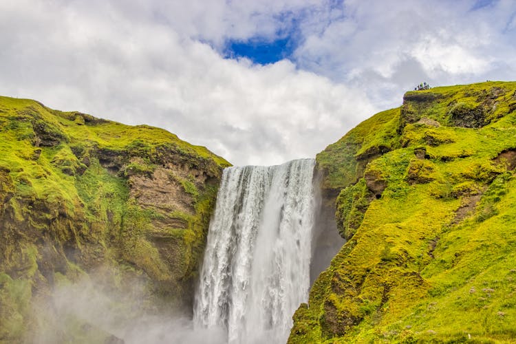 The Skogafoss In Iceland