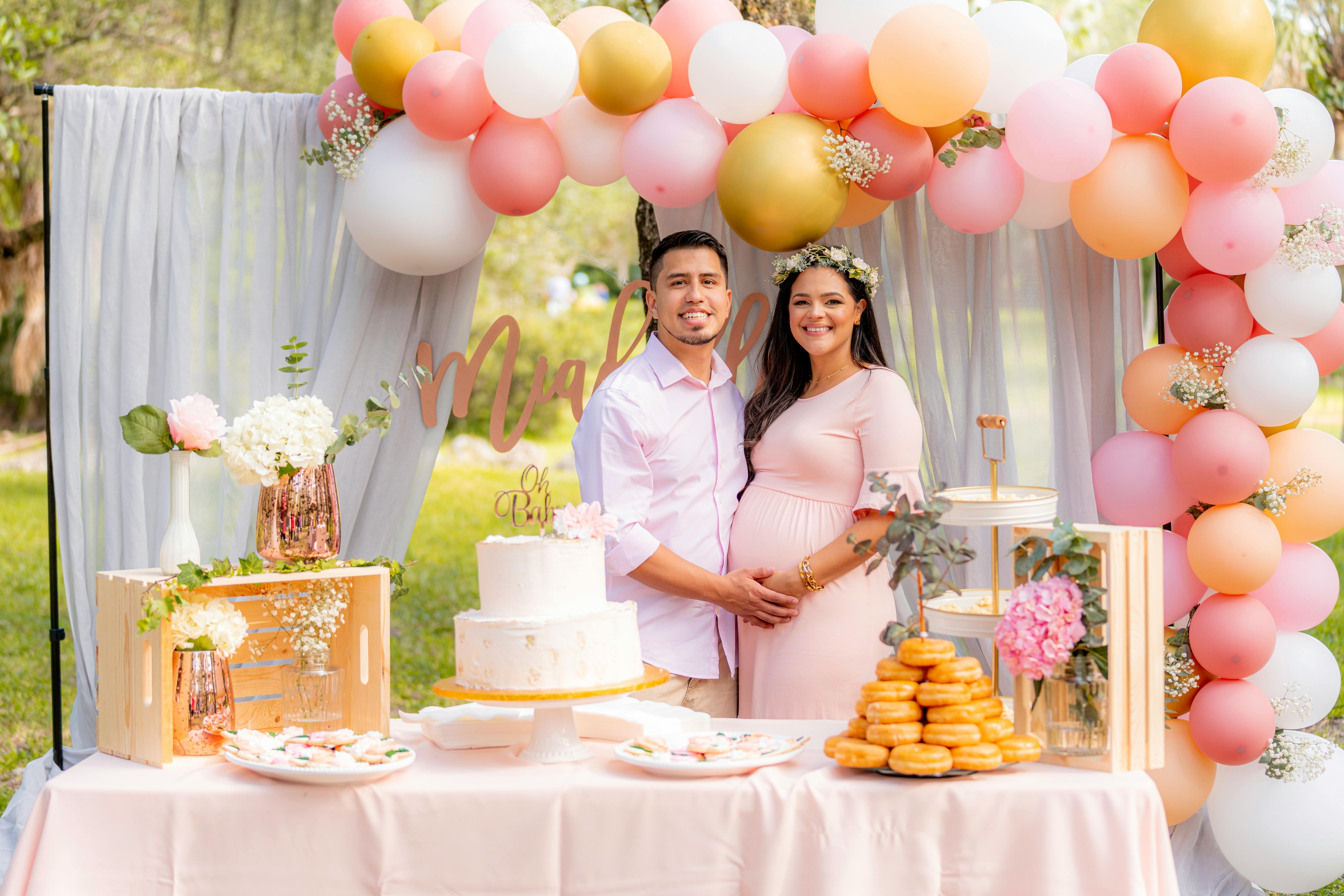 Label Prajakta Kodre - Baby Shower Twining Outfit for @tanvi_khot_patil and  @suraj.patil .... These happy parents to be, have our heart 💓 . .  #parenthood #parentstobe #babyshower #newphase #welcome #baby #mothertobe  #fathertobe #